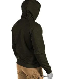 Hawk Raider Functional Hoodie Dark Brown