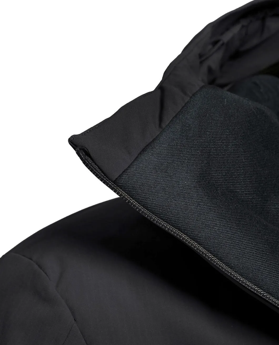 Heavy Insulation Hoody Black Schwarz