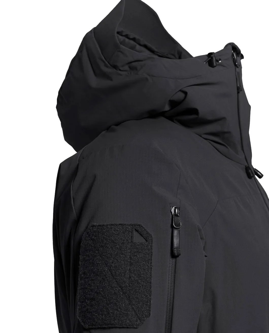 Heavy Insulation Hoody Black Schwarz
