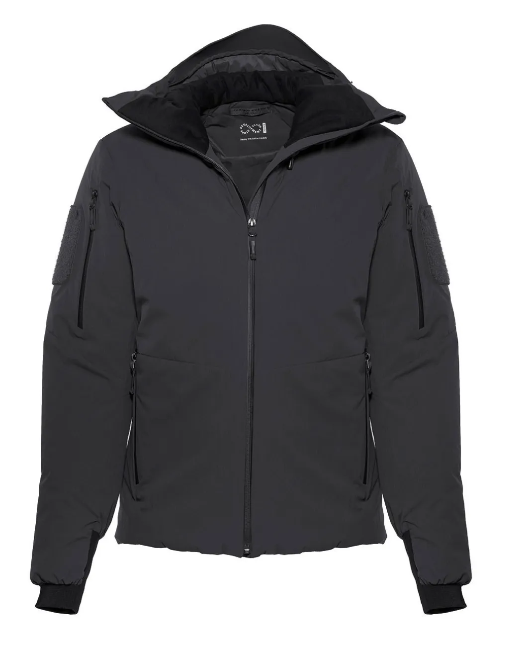 Heavy Insulation Hoody Black Schwarz
