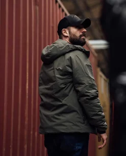 Heavy Insulation Hoody Black Schwarz