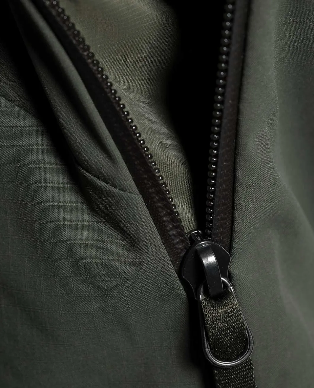 Heavy Insulation Hoody Olive Green