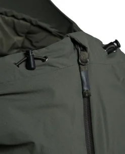 Heavy Insulation Hoody Olive Green