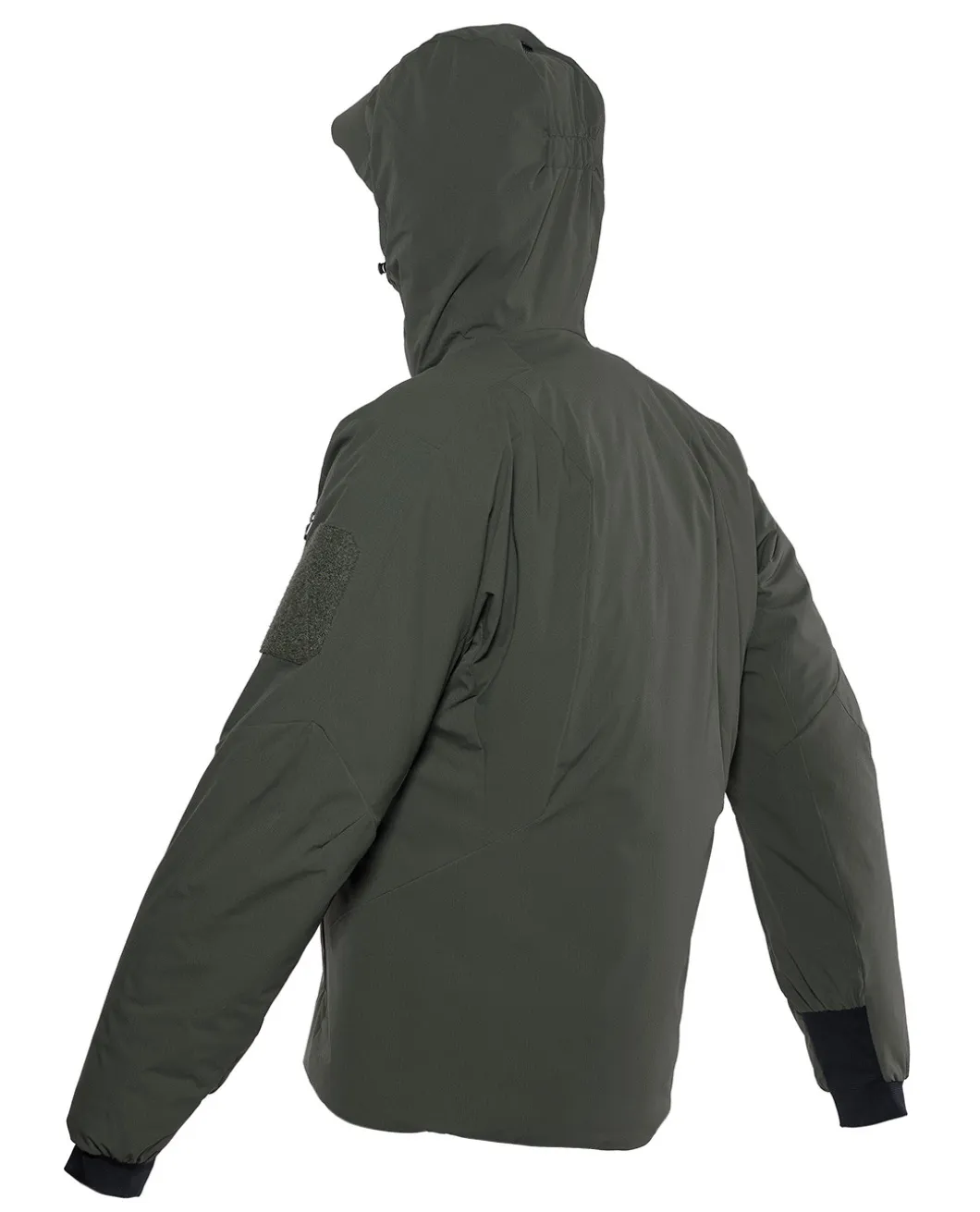 Heavy Insulation Hoody Olive Green