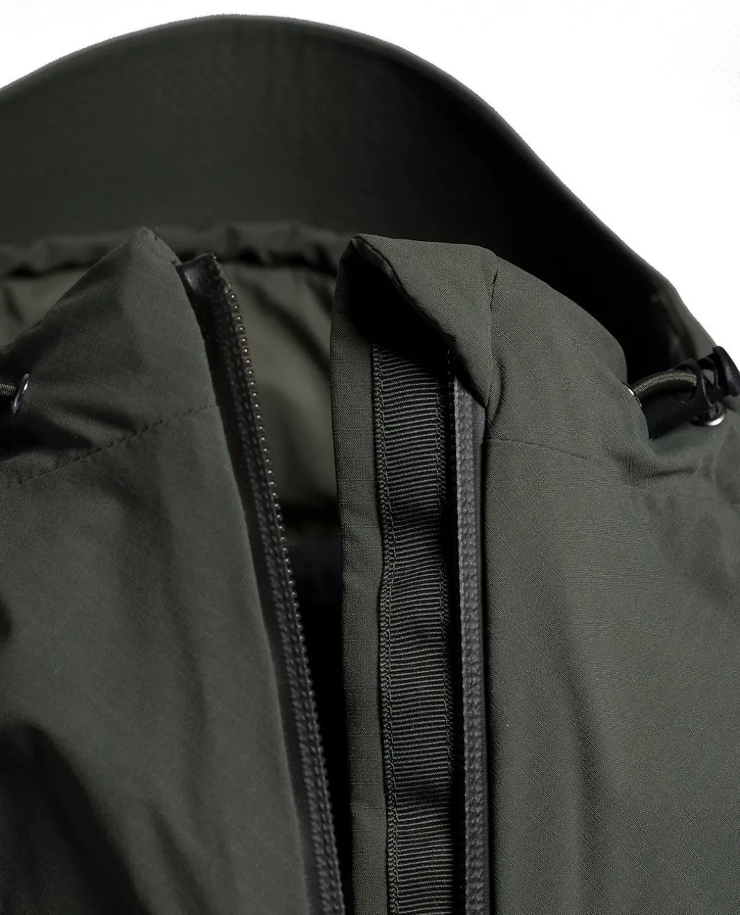 Heavy Insulation Hoody Olive Green