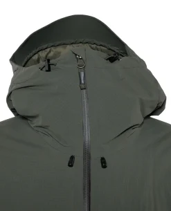 Heavy Insulation Hoody Olive Green