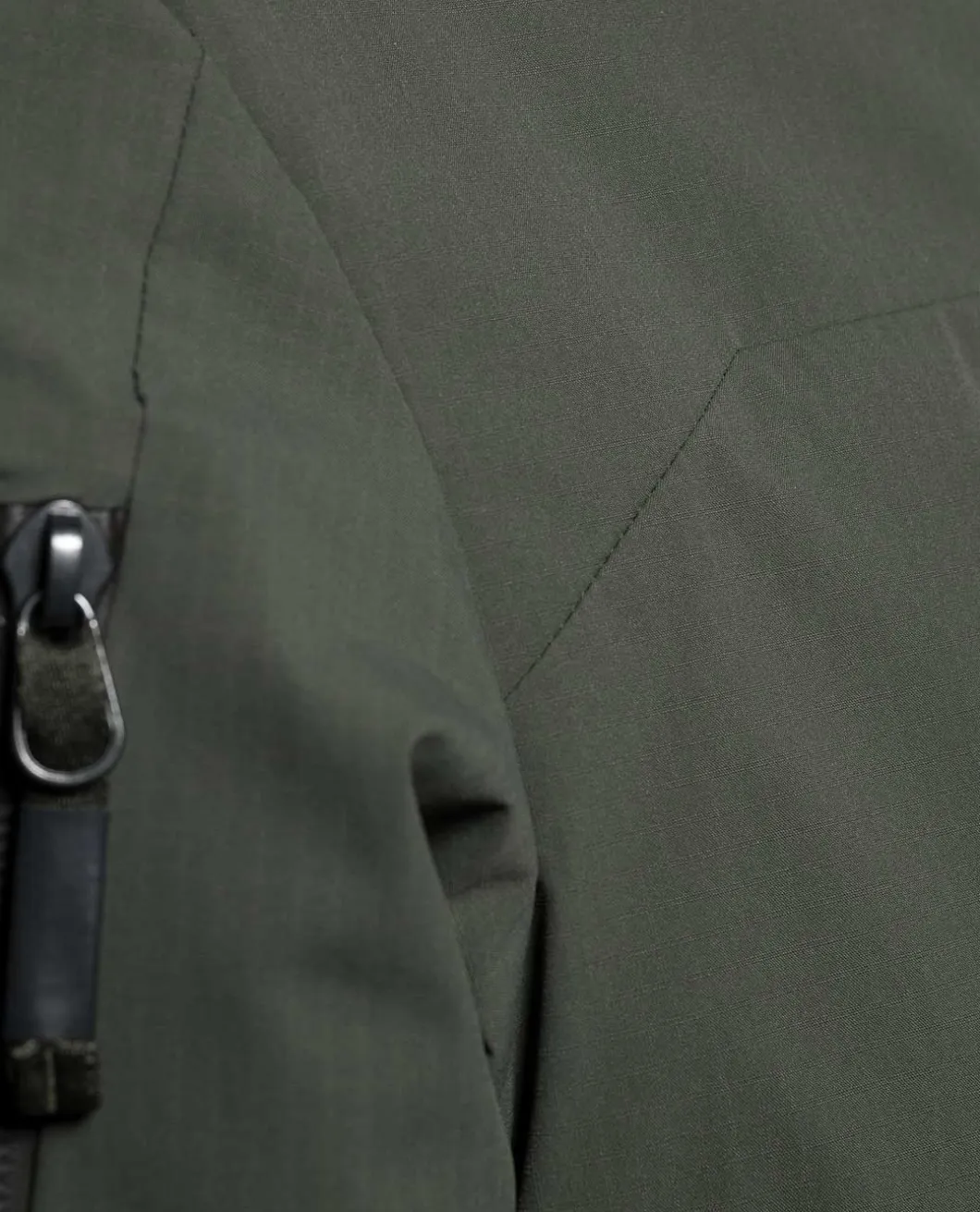 Heavy Insulation Hoody Olive Green