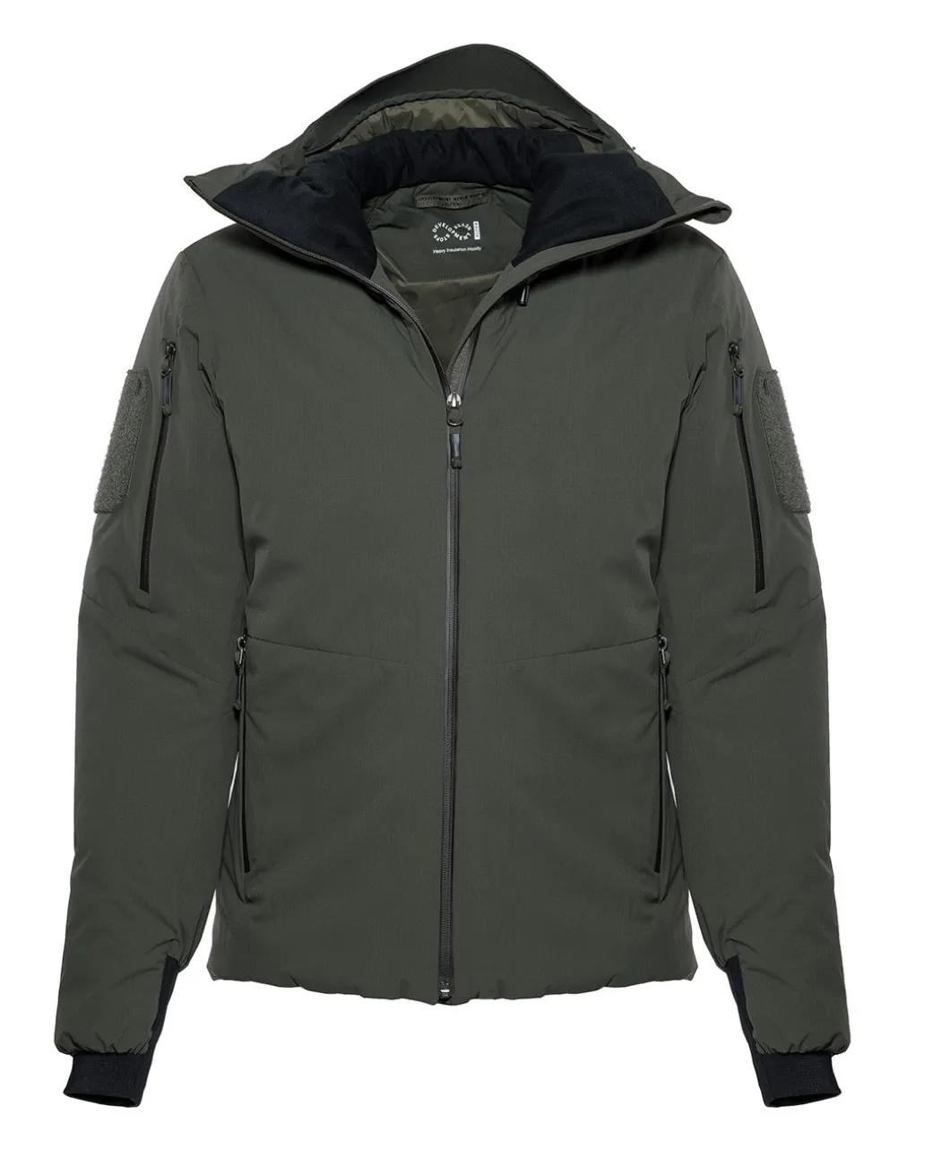 Heavy Insulation Hoody Olive Green