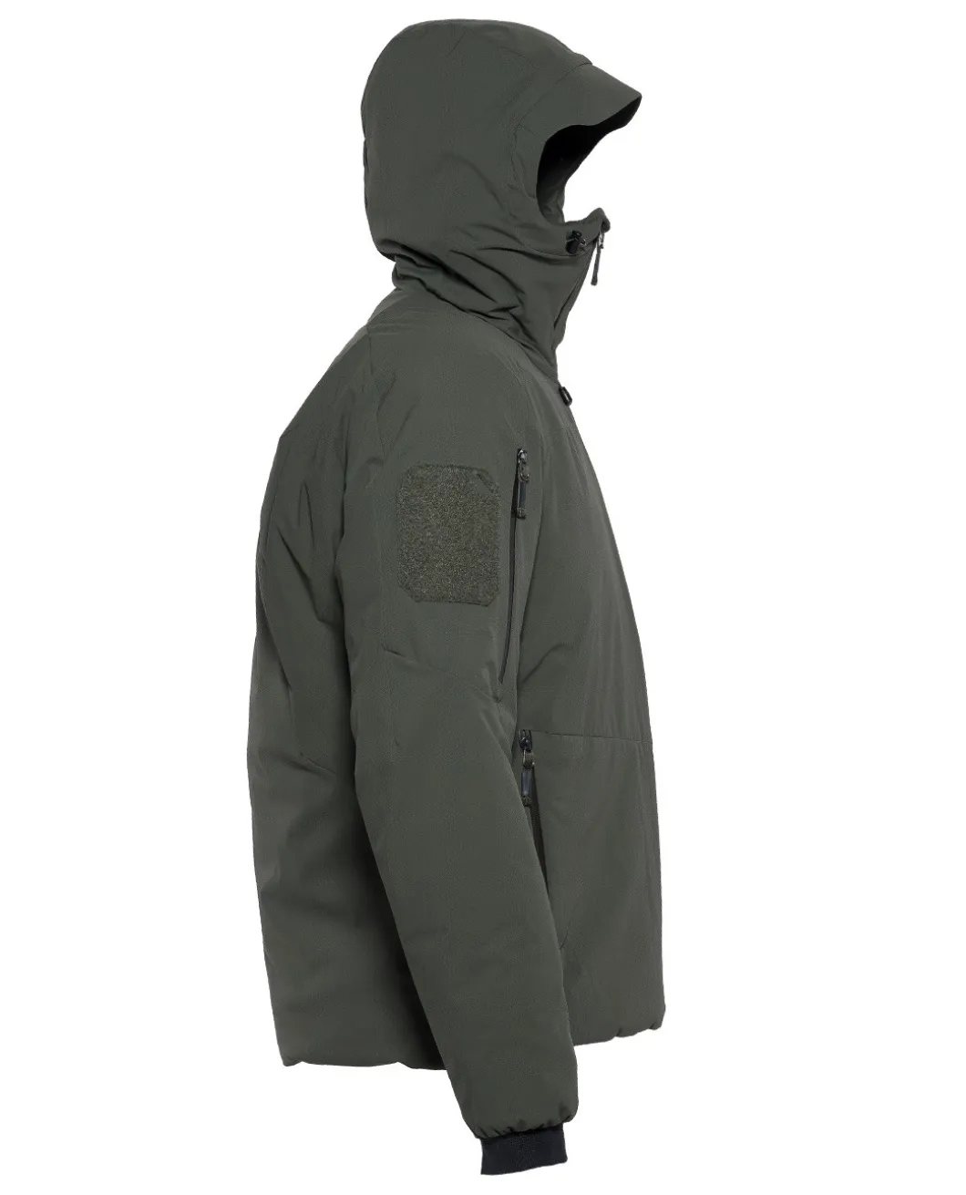 Heavy Insulation Hoody Olive Green