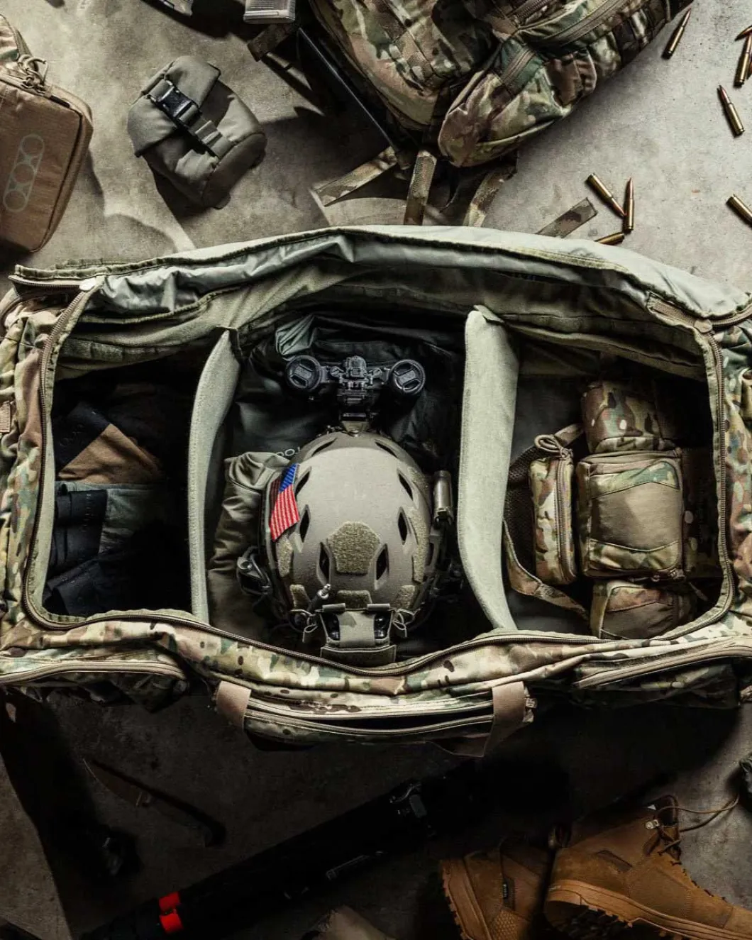 Hercules Duffel Military Green
