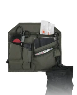 Hook Backed EDC Organizer Panel Ranger Green