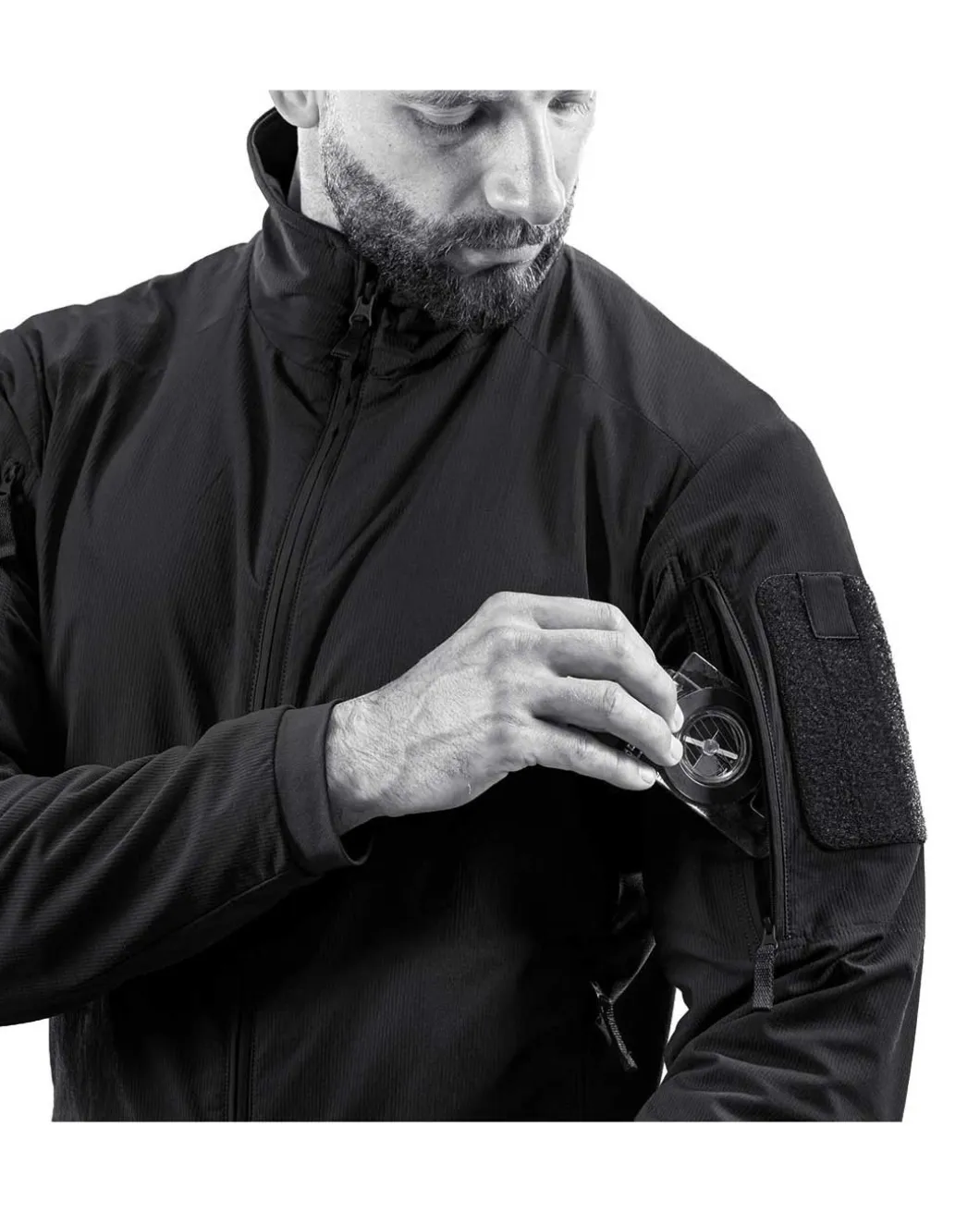 Hunter FZ Gen.3 Tactical Softshell Jacket Black Schwarz