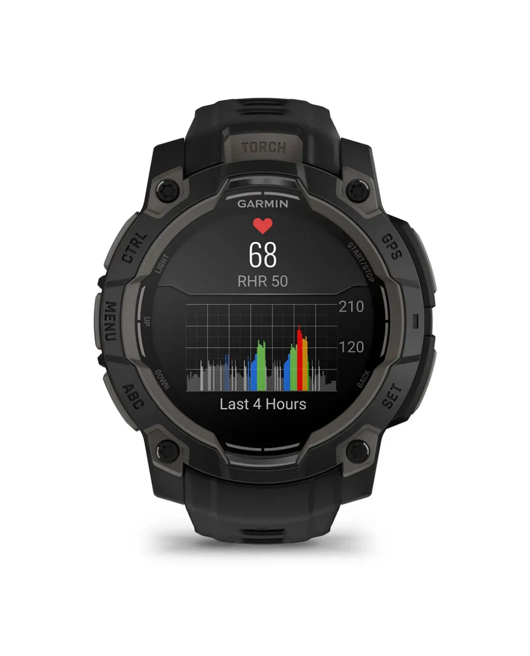 Instinct 3 - 50 mm, AMOLED, Tactical Edition schwarz
