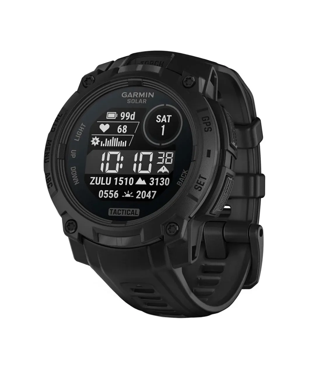 Instinct 3 - 45 mm, Solar, Tactical Edition Schwarz