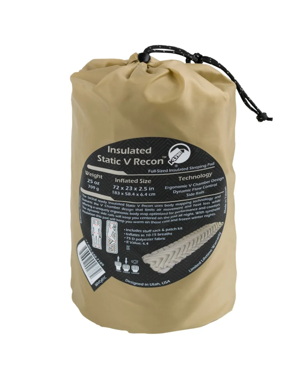 Insulated Static V Recon Coyote
