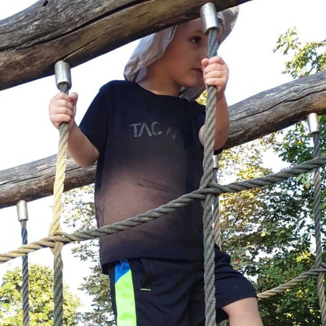 Kids T-Shirt Black on Black