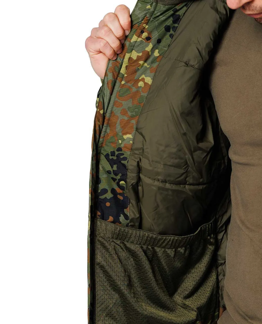 LEVEL 7 Lightweight Winter Jacket Climashield Flecktarn