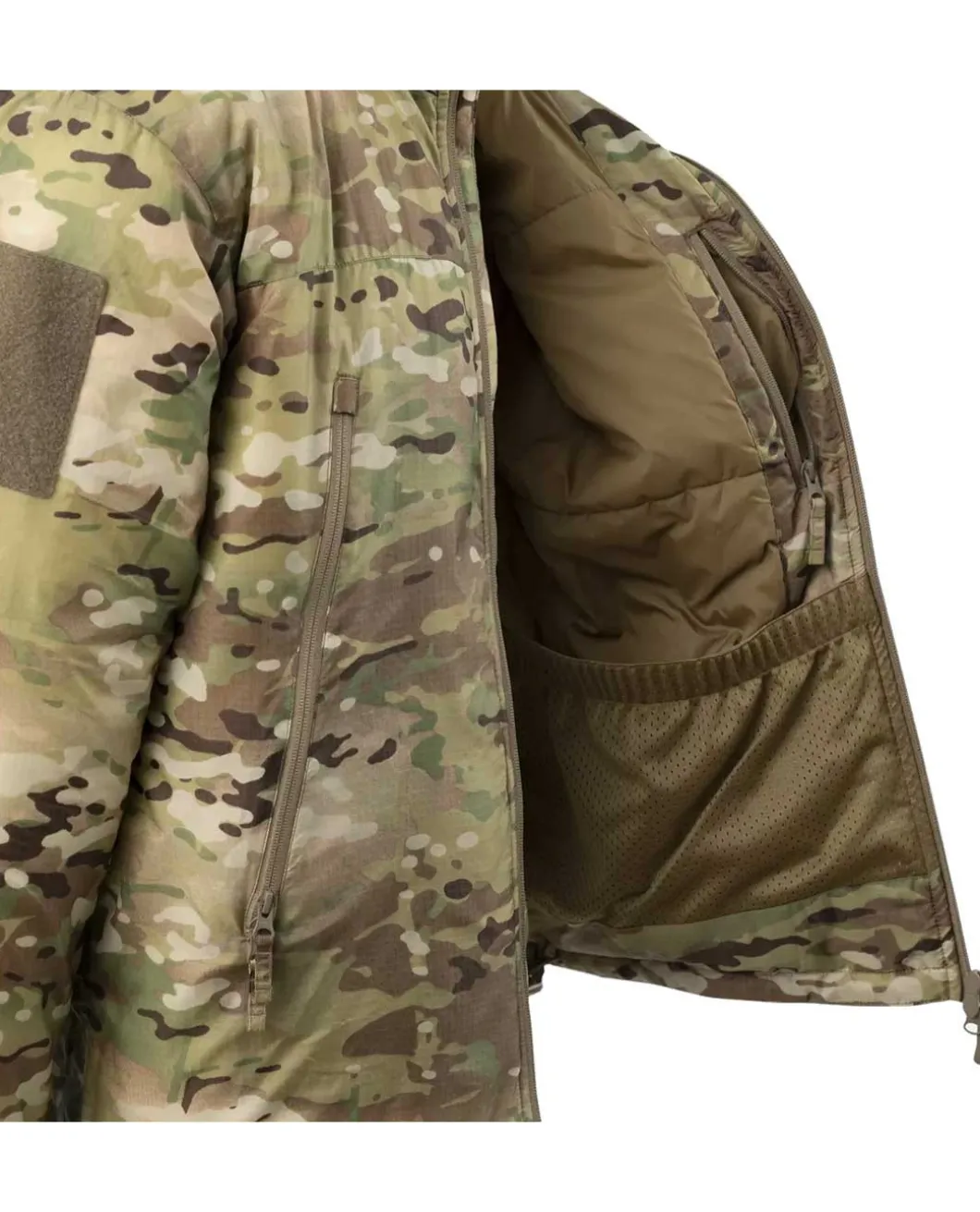 LEVEL 7 Lightweight Winter Jacket Climashield Multicam