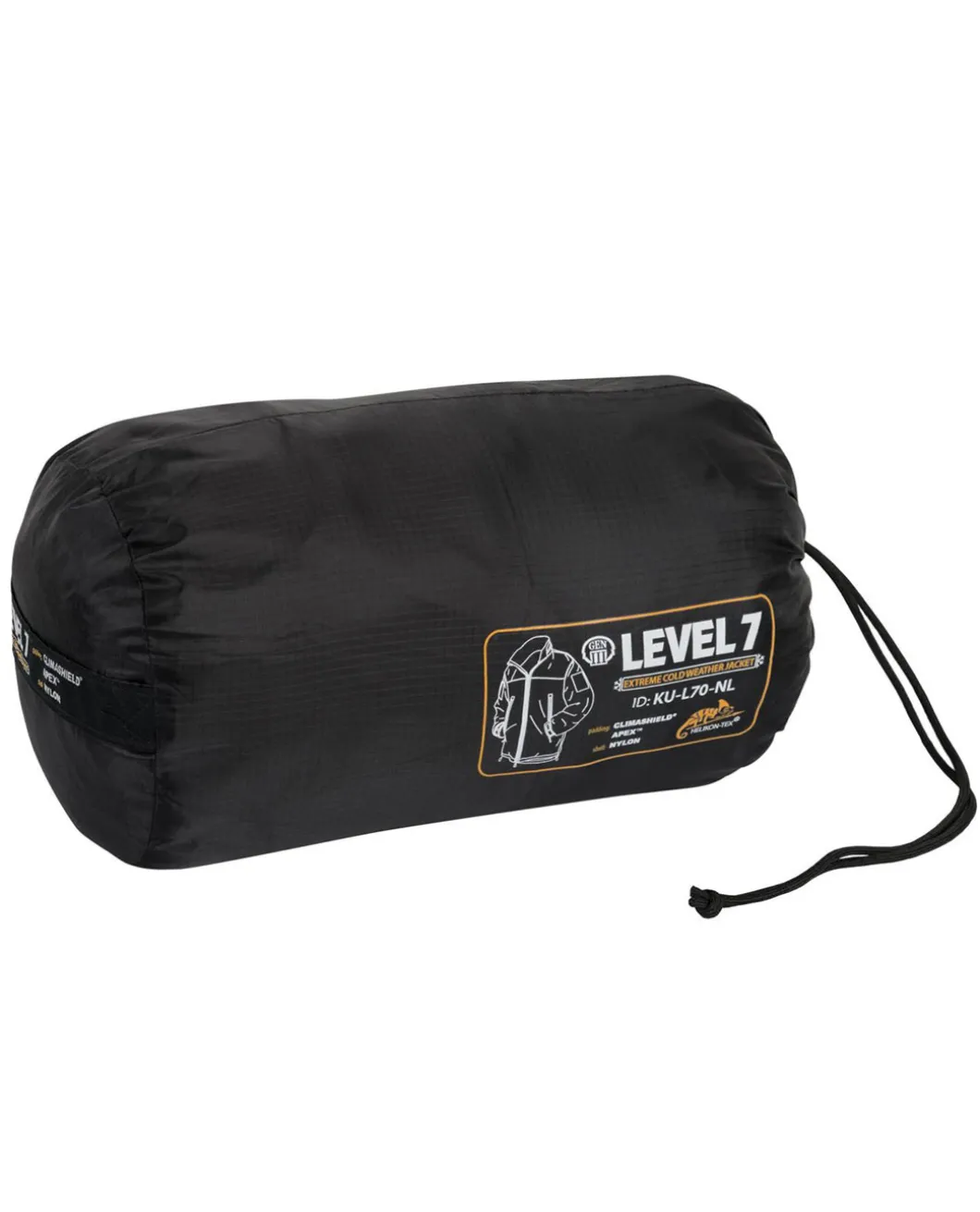 LEVEL 7 Lightweight Winter Jacket Climashield Coyote