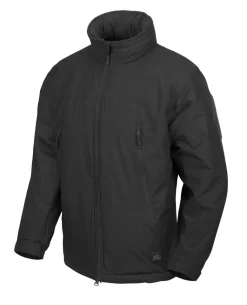 LEVEL 7 Lightweight Winter Jacket Climashield Black Schwarz