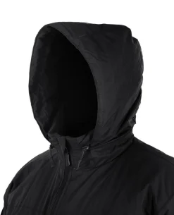 LEVEL 7 Lightweight Winter Jacket Climashield Black Schwarz