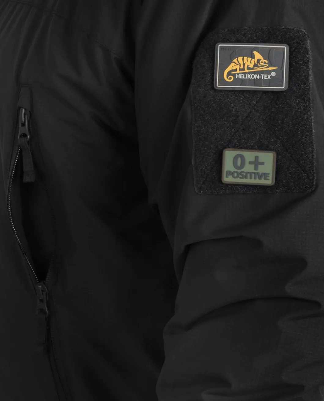LEVEL 7 Lightweight Winter Jacket Climashield Black Schwarz