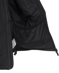 LEVEL 7 Lightweight Winter Jacket Climashield Black Schwarz