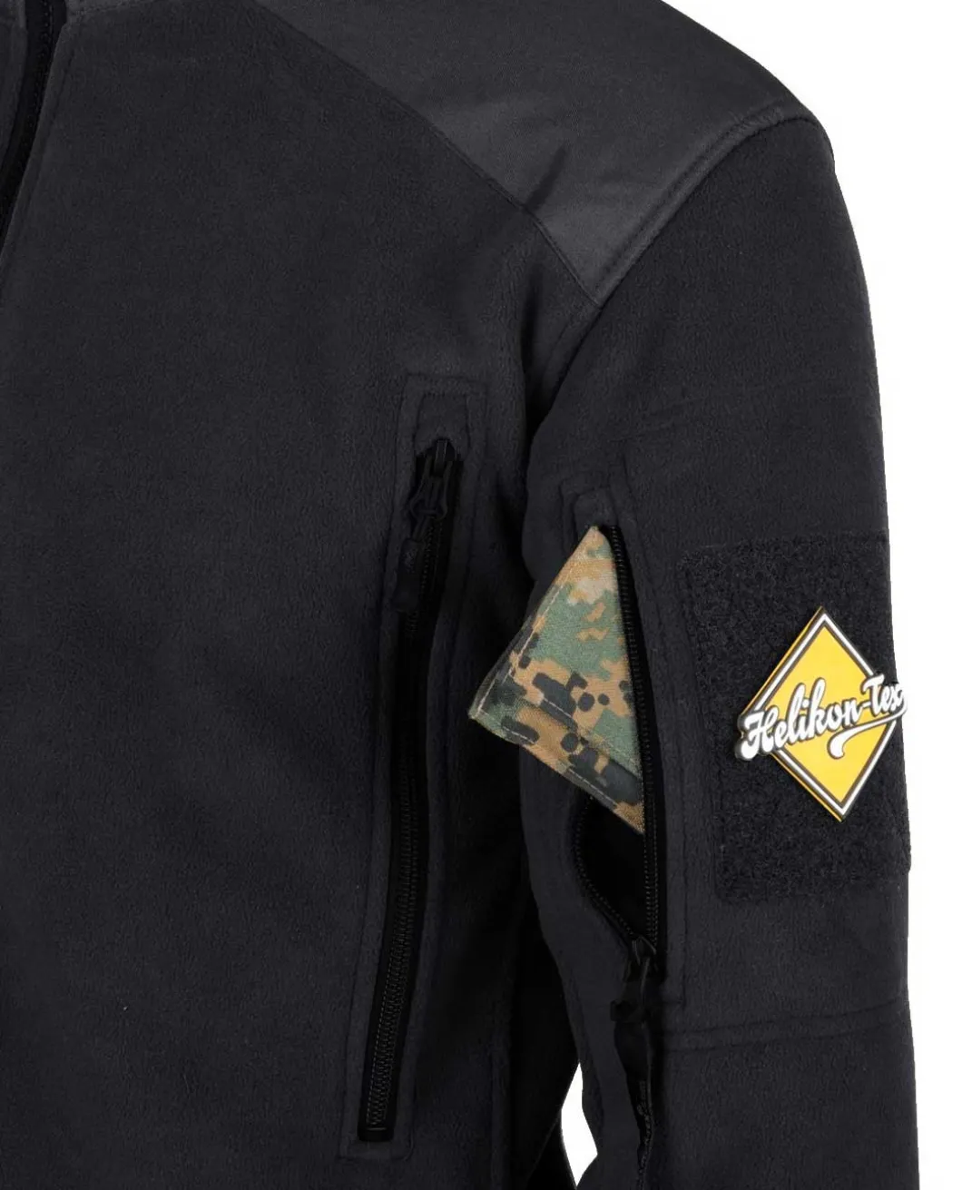 Liberty Jacket Double Fleece Black Schwarz