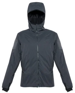Light Insulation Hoody Dark Grey TACWRK Logo