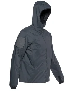Light Insulation Hoody Dark Grey TACWRK Logo