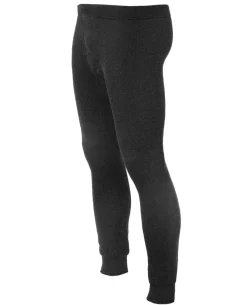 Long Johns Man 200 m/Eingriff Black Schwarz