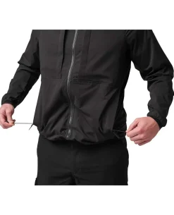 LT Stretch Windshell Black Schwarz