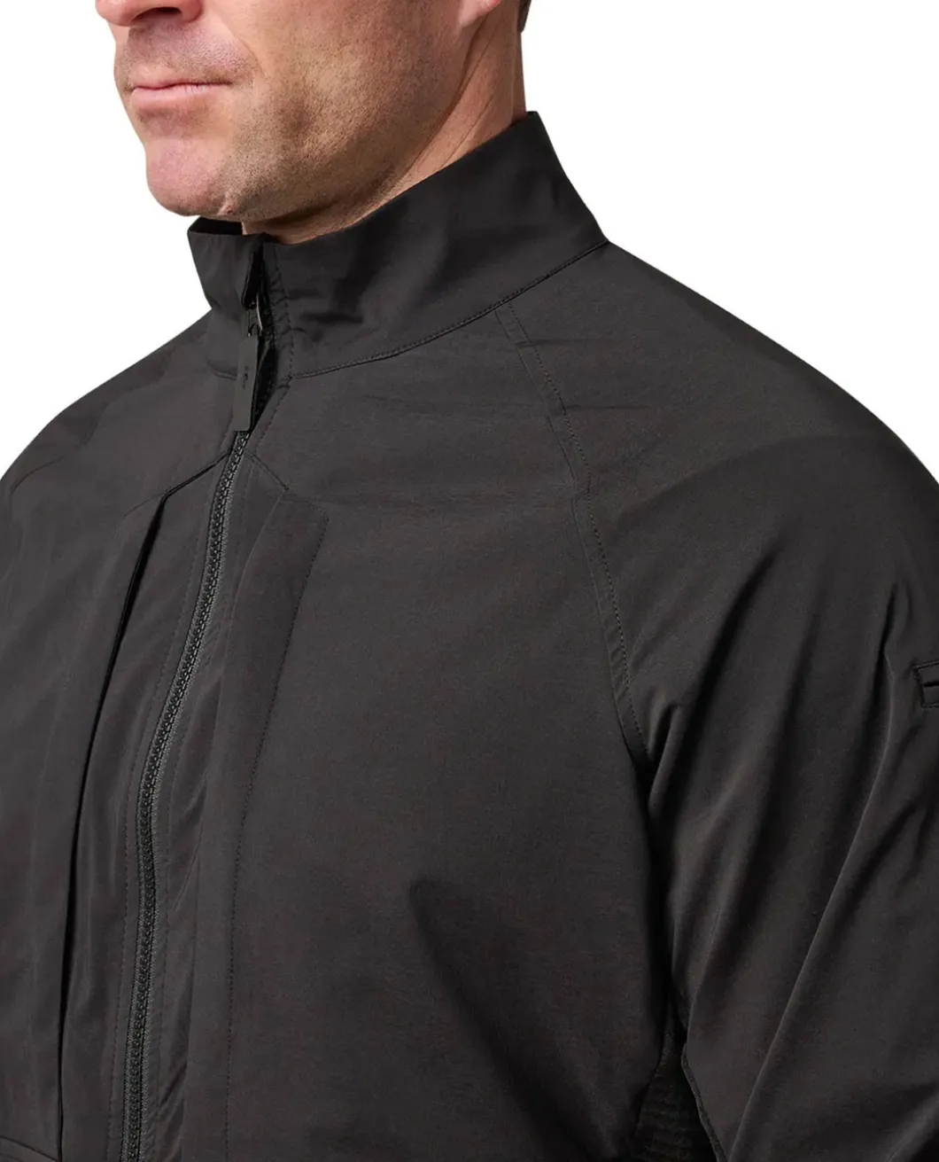 LT Stretch Windshell Black Schwarz