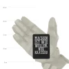 Machen Wollen Rubber Patch Black / White