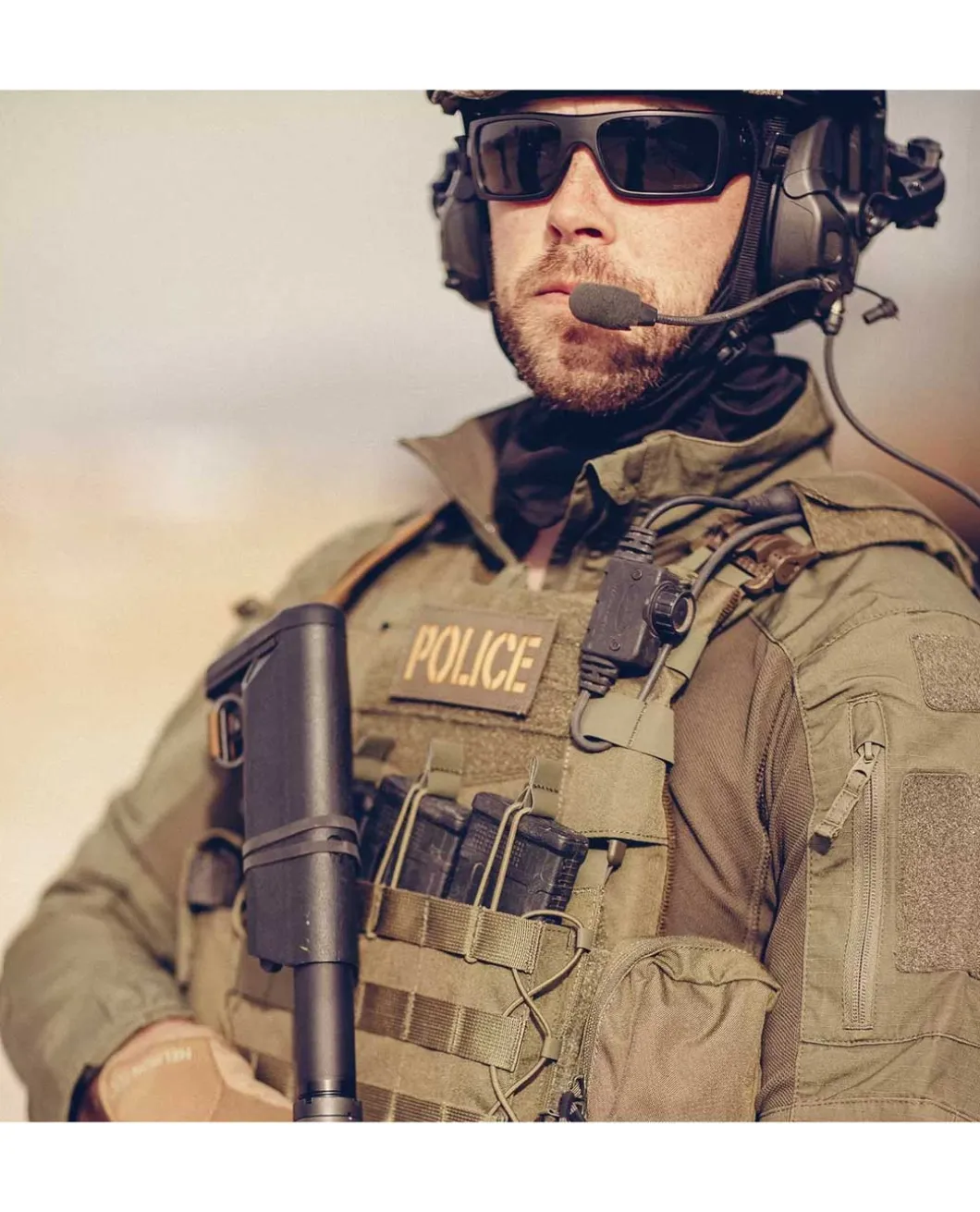 MCDU Combat Shirt NyCo Ripstop Black Schwarz