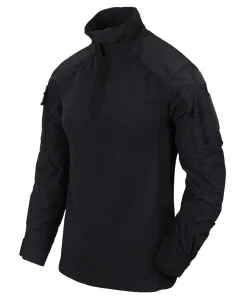 MCDU Combat Shirt NyCo Ripstop Black Schwarz