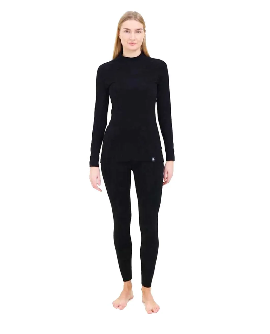 Merino ARCTIC Long Pants Women Black Schwarz
