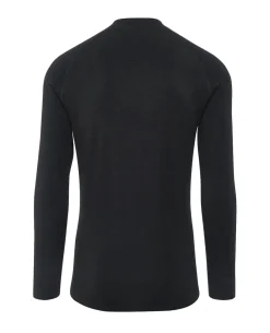 Merino ARCTIC Long Sleeve Shirt Men Black Schwarz