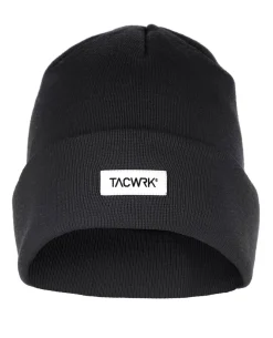 Merino Beanie Classic Black Schwarz