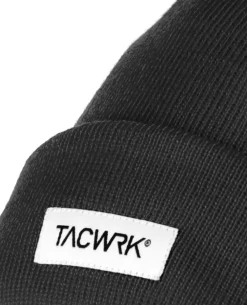 Merino Beanie Classic Black Schwarz