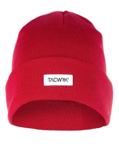 Merino Beanie Classic Rot