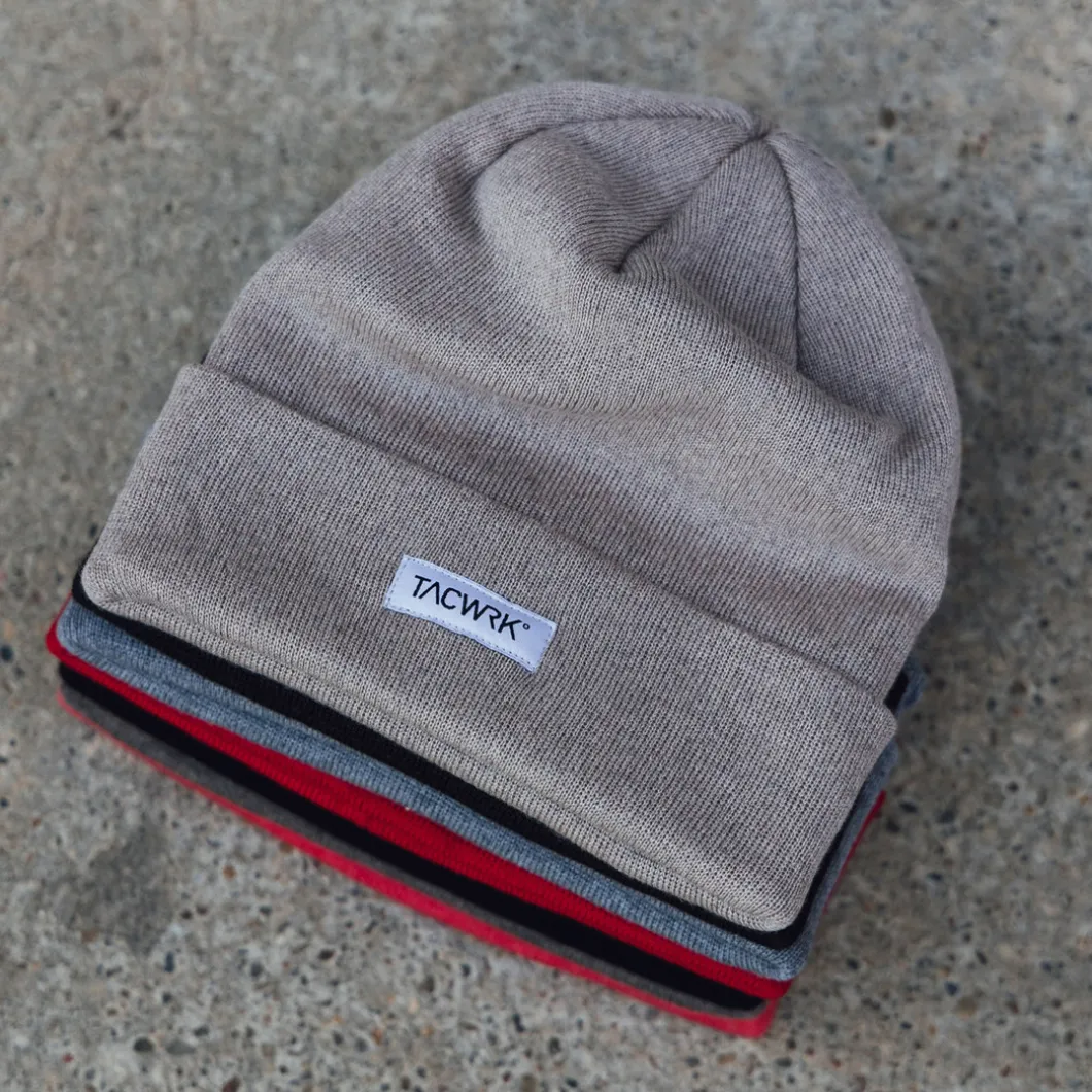 Merino Beanie Classic Sand