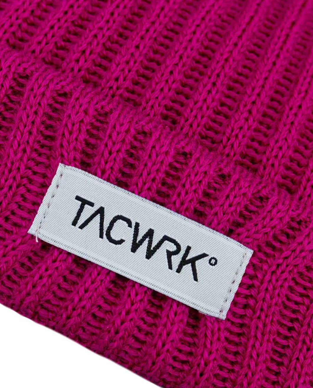 Merino Beanie Gerippt Bonbon