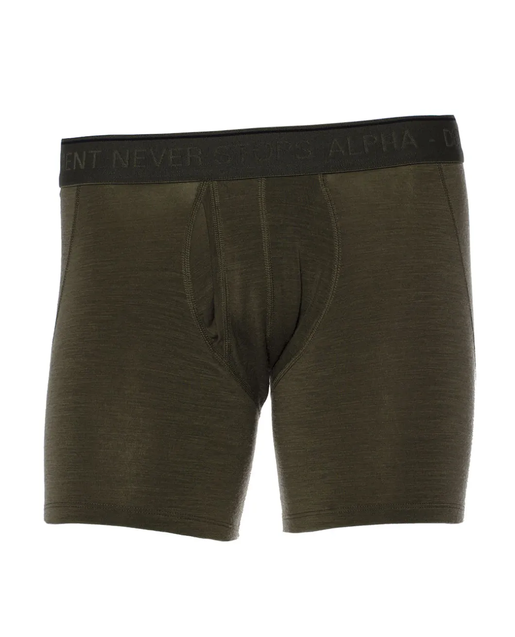Merino Jockey Shorts Olive Green