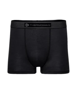 Merino Life Boxers Men Black Schwarz