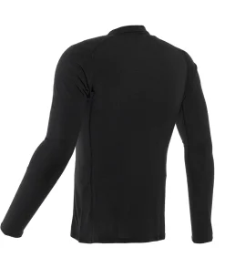 Merino Slim LS Shirt Black Schwarz