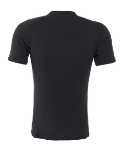 Merino Slim T-Shirt Black Schwarz