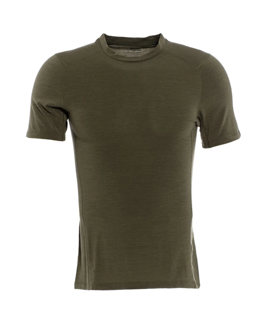 Merino Slim T-Shirt Olive Green