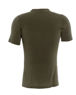 Merino Slim T-Shirt Olive Green