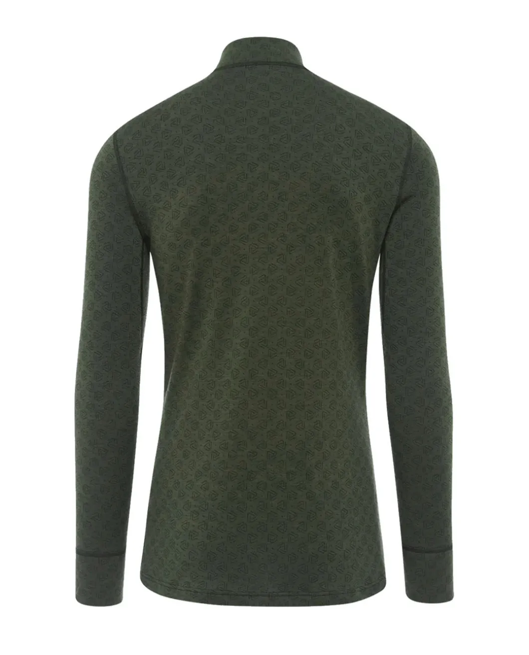 Merino Xtreme Thermal Turtleneck 1/2 Zip LS Shirt Forest Green Oliv